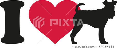 I love Fox Terrier icon 38036413