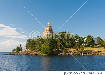 Skete of St. Nicholas on the restoration. Karelia 38039331