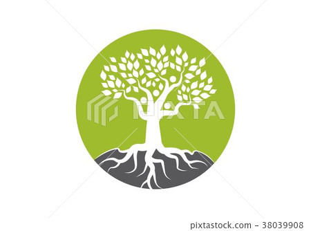 family tree logo vector 38039908