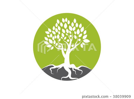 family tree logo vector 38039909