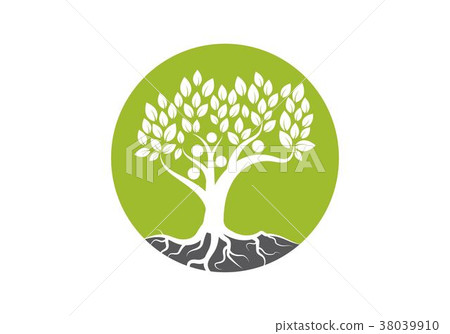 family tree logo vector 38039910