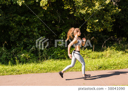 healthy lifestyle young fitness woman running healthy lifestyle young fitness woman running 38041090