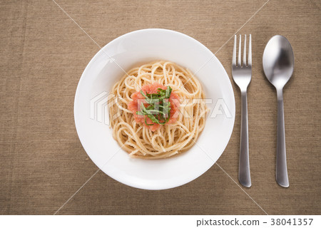 Spaghetti with sweet potato Spaghetti with sweet potato 38041357
