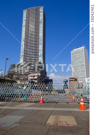 東京再開發Minami-Ikebukuro Loop 1 Route 1地下隧道建設2012.01 a North Direction Tate 38042401