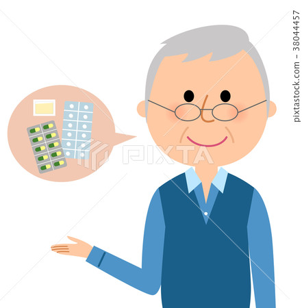 Senior male medicine 38044457