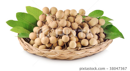 longan on white background 38047367