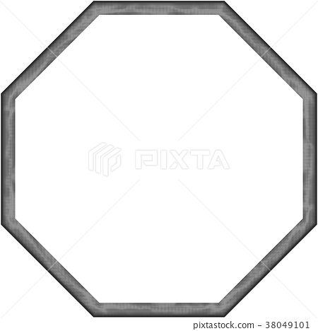 Octagon Frame Stock Ilration 38049101 Pixta