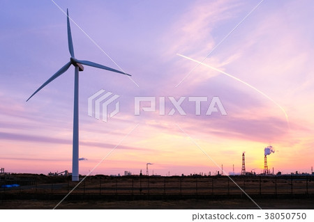 工業區，晚上的場景 38050750