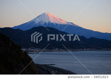 Mt. Fuji in the morning from the cape 38052823