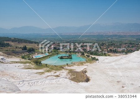 Famous Turkish Pammukale 38053344
