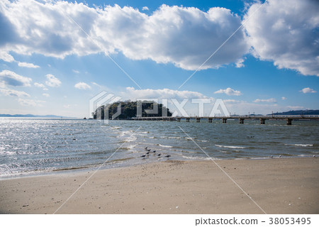 Takeshima in fine weather 38053495