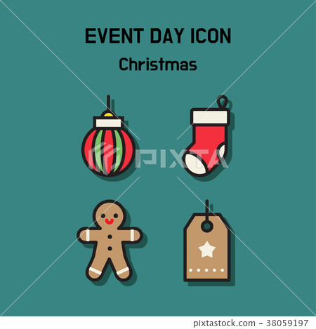 Event day icon set. Express all kinds of event as character icon set. 004 Event day icon set. Express all kinds of event as character icon set. 004 38059197
