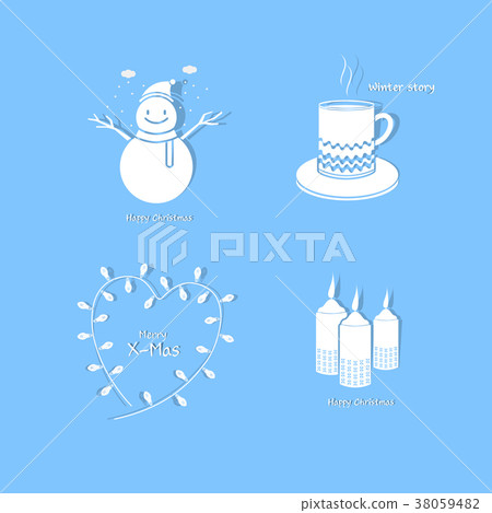 Winter/ Christmas Icon Set Winter/ Christmas Icon Set 38059482