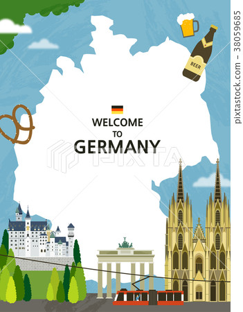 Traveling Overseas - vector 38059685