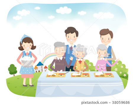 Volunteering Vector Illustration 38059686