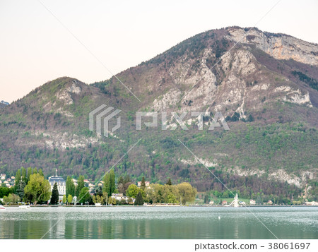 Mountain and outdoor meadow and park in Annecy Mountain and outdoor meadow and park in Annecy 38061697