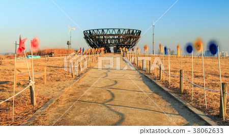 Winter landscape of Haneul Park Winter landscape of Haneul Park 38062633
