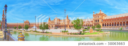 Square of the Spain is a square in the Maria Luisa 38063663