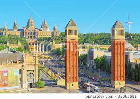 Panorama Square of Spain (Placa De Espanya) Panorama Square of Spain (Placa De Espanya) 38063681