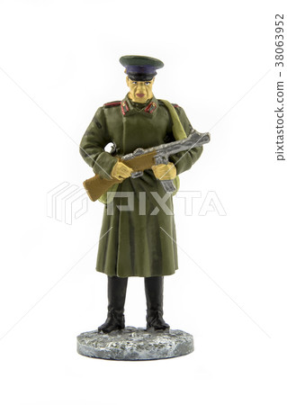 Border Troops of soldiers in winter uniform Border Troops of soldiers in winter uniform 38063952