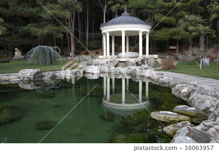 Rotunda in the park of the sanatorium Rotunda in the park of the sanatorium 38063957