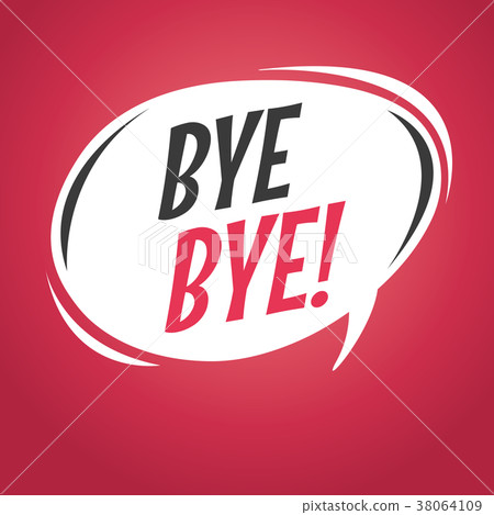 Bye bye retro speech bubble. 38064109
