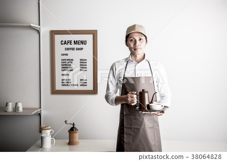 咖啡館職員咖啡師 38064828