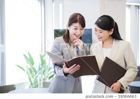 Business office female businessman 38066663