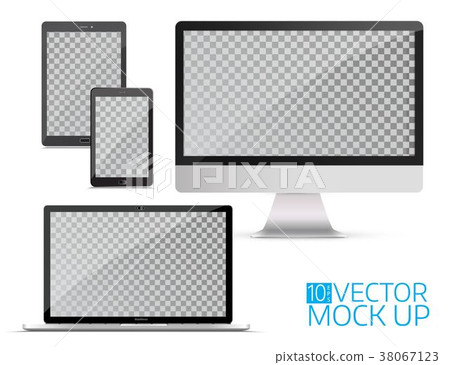 Electronic gadgets, isolated, on white background. Electronic gadgets, isolated, on white background. 38067123