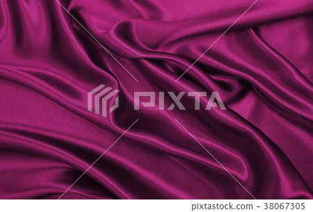 Smooth elegant pink silk or satin luxury cloth  38067305