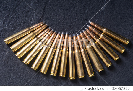 Gun cartridge 8mm caliber Gun cartridge 8mm caliber 38067892