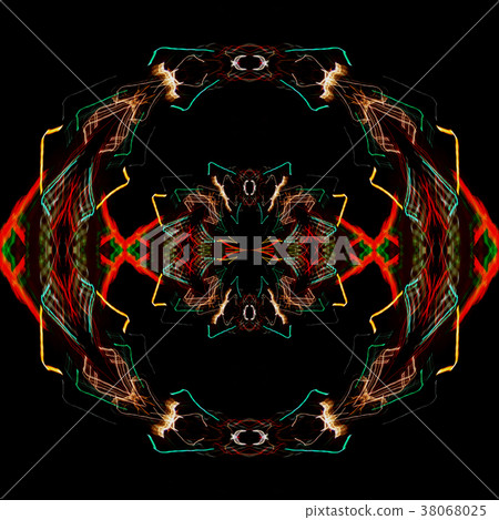 Night light line,seamless light pattern 38068025