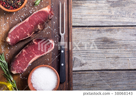 Dry aged New York steak 38068143