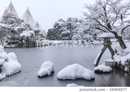 Kenroku en garden冬季 38069877