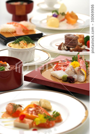 Cuisine Food Course Cuisine Japanese and Western Eclectic Wedding Meal Wedding Course 38069986
