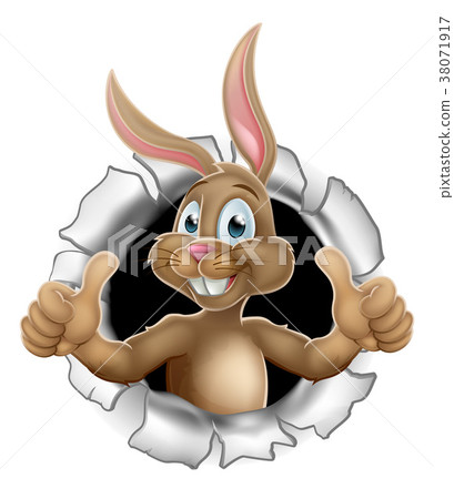 Thumbs Up Easter Bunny Thumbs Up Easter Bunny 38071917