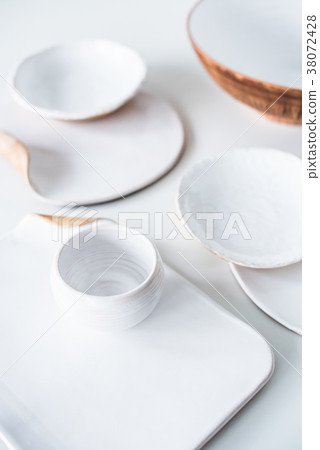 Set of beautiful handmade ceramic, various Set of beautiful handmade ceramic, various 38072428