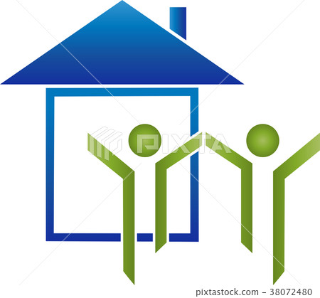 House, people, construction, real estate, logo House, people, construction, real estate, logo 38072480