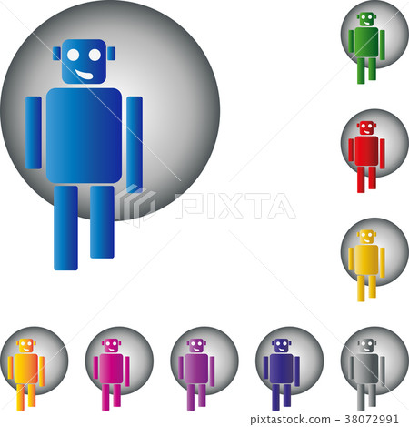 Robot, technology, vision, internet, logo Robot, technology, vision, internet, logo 38072991