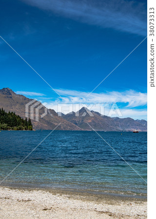 Lake Wakatipu in New Zealand 38073313