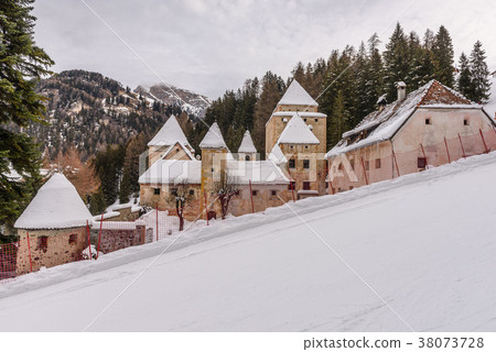 Castel Gardena in the Dolomites Castel Gardena in the Dolomites 38073728