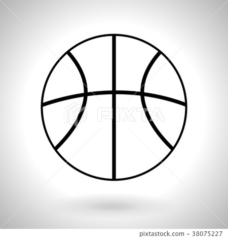 Basketball ball icon Basketball ball icon 38075227