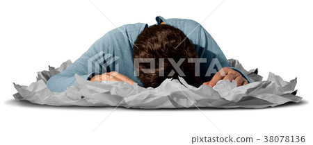 Tired At Work 38078136