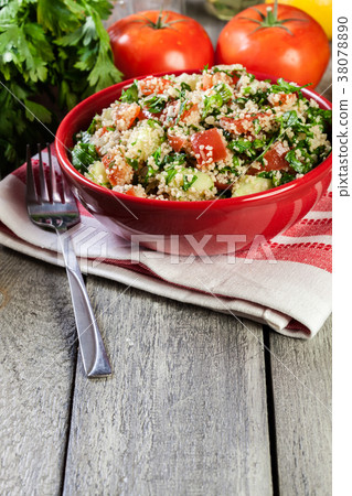 Tabbouleh salad with couscous 38078890