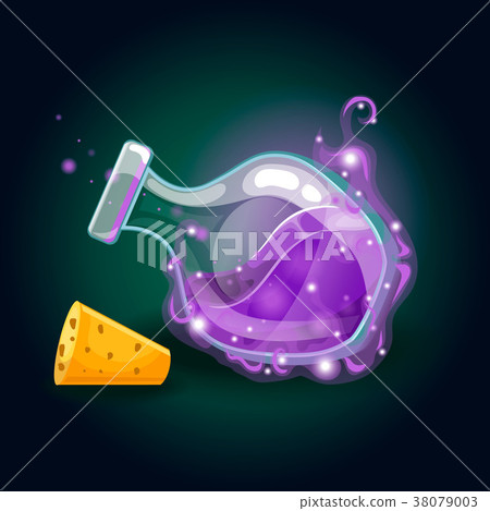 Bottle with magic smog and elixir Bottle with magic smog and elixir 38079003