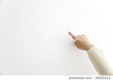 Female hand gesture Female hand gesture 38081014