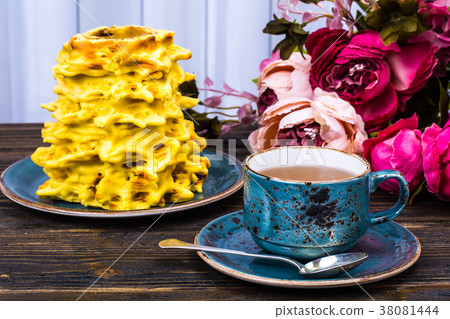 Lithuanian Traditional Sakotis Cake Lithuanian Traditional Sakotis Cake 38081444