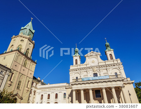 Old Town in Lublin, Poland 38081607