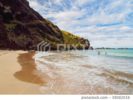Landscape of Ovahe on Easter Island, Chile Landscape of Ovahe on Easter Island, Chile 38082016