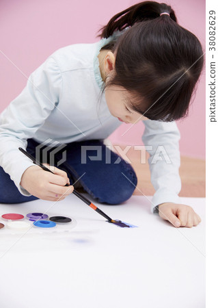 Painting, Children, Korean 38082629